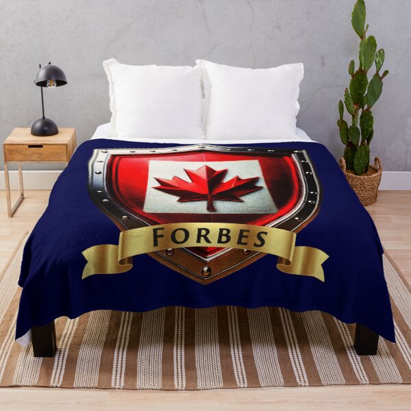 Item preview, Forbes Family Canada Shield, Maple Leaf Heraldry Crest designed and sold by Highlandkings.