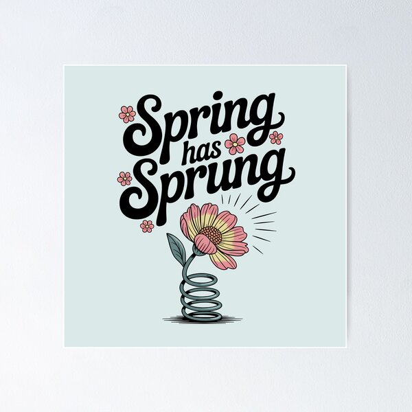Item preview, Spring Has Sprung – Seasonal Bloom Design designed and sold by Jollys-ArtShop.