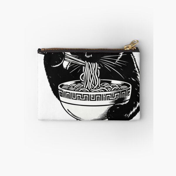 Item preview, Cat Eating Ramen Noodles Japanese Funny  designed and sold by Ustonriceldar.