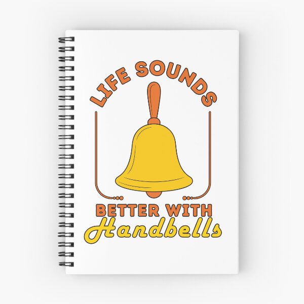 Item preview, Life Sounds Better with Handbells Music Ringer Design designed and sold by DesignDazzles.