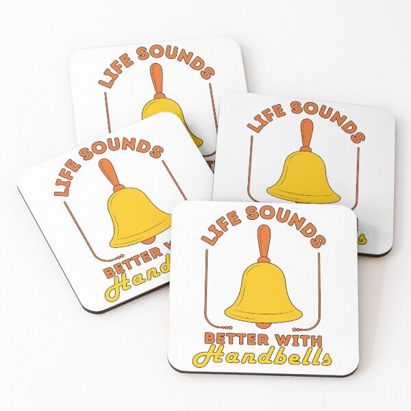 Item preview, Life Sounds Better with Handbells Music Ringer Design designed and sold by DesignDazzles.