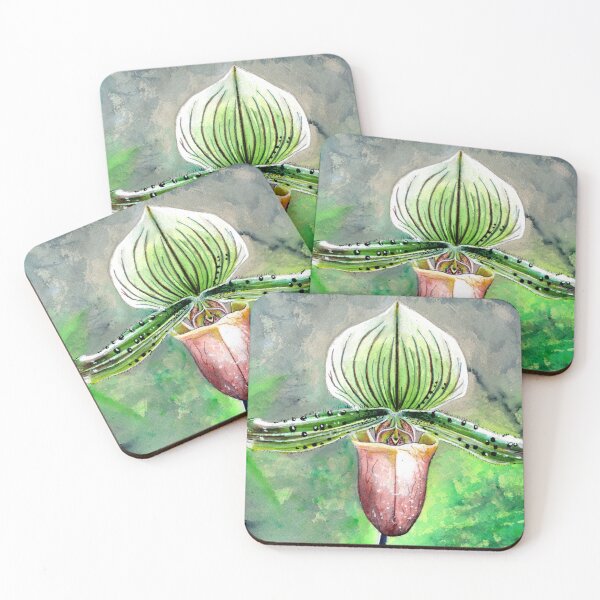 Item preview, Orchid Watercolor Art #3 designed and sold by npellegrini.