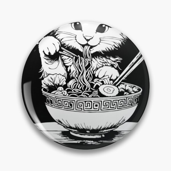 Item preview, Cat Ramen Japanese Funny Graphic Tees Kawaii Cat Anime lover   designed and sold by Ustonriceldar.