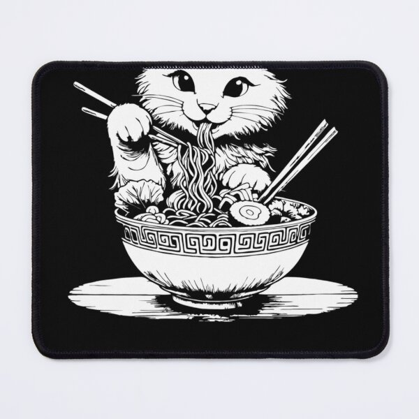 Item preview, Cat Ramen Japanese Funny Graphic Tees Kawaii Cat Anime lover designed and sold by Ustonriceldar.