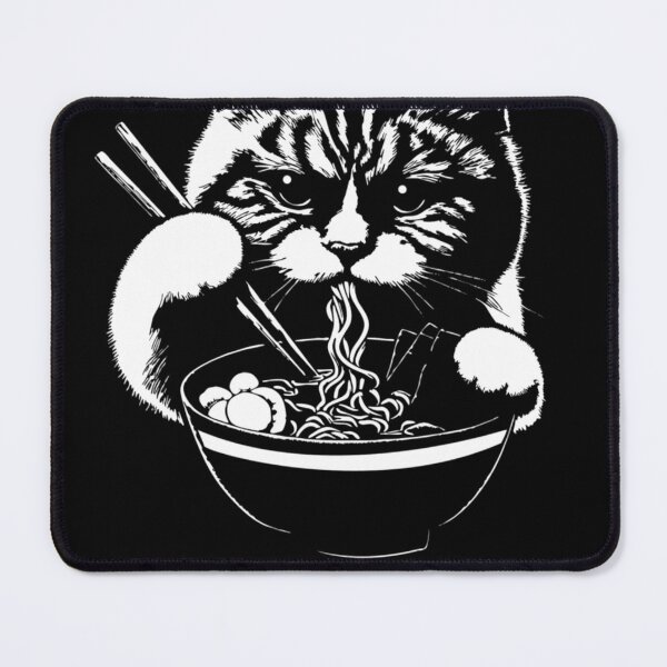 Item preview, Cat Ramen Japanese Funny Graphic Tees Kawaii Cat Anime lover designed and sold by Ustonriceldar.