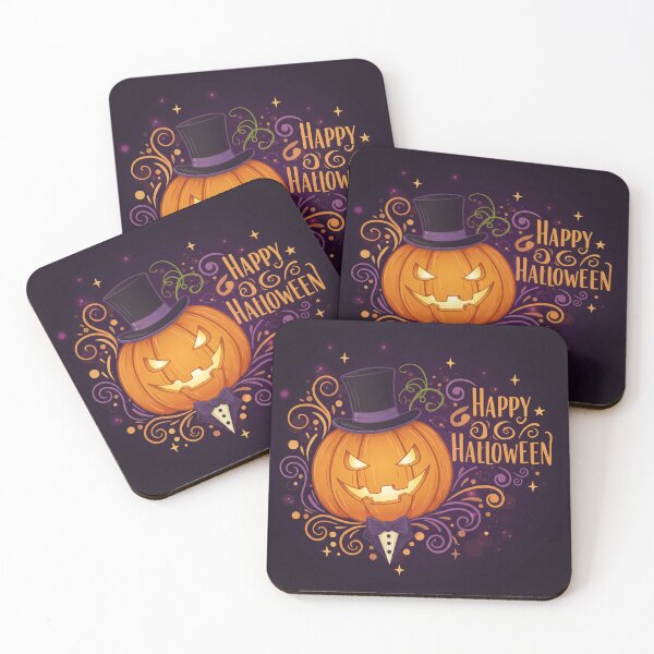 Item preview, Dapper Gentleman Pumpkin Happy Halloween Design designed and sold by Pasteltone.