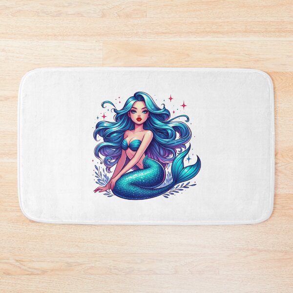 Item preview, Blue-Haired Mermaid designed and sold by DelightWear.