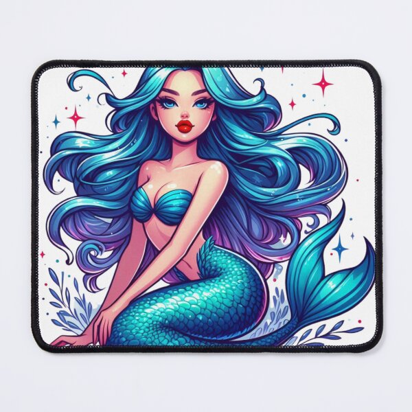 Item preview, Blue-Haired Mermaid designed and sold by DelightWear.