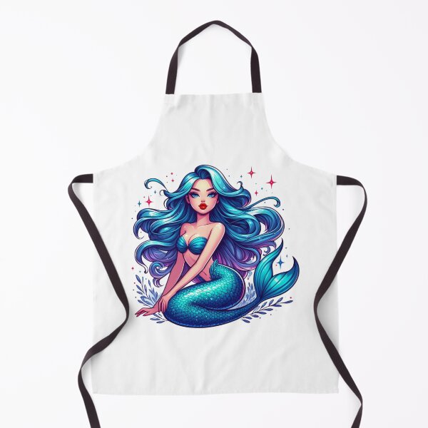 Item preview, Blue-Haired Mermaid designed and sold by DelightWear.
