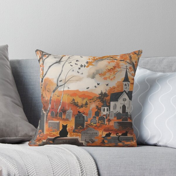 Item preview, Cemetary in Fall designed and sold by Hartbecke.