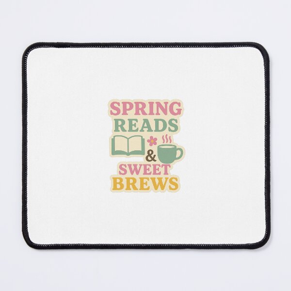 Item preview, Spring Reads & Sweet Brews designed and sold by MelVibes.