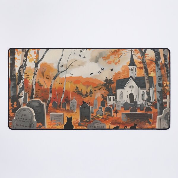 Item preview, Cemetary in Fall designed and sold by Hartbecke.