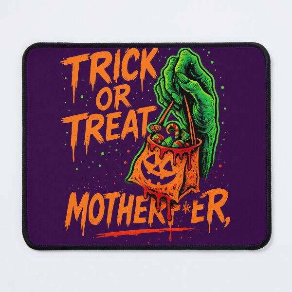 Item preview, Trick or Treat, Motherf*er – Zombie Hand Graffiti Glow designed and sold by BlueB420.