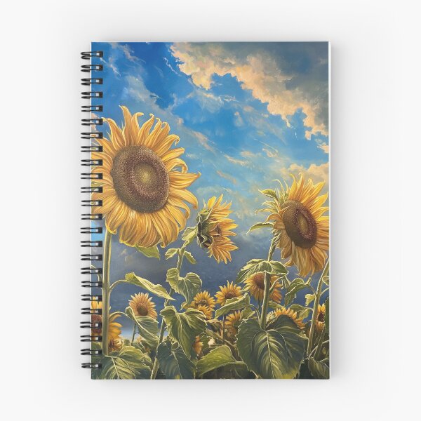 Item preview, Sunflowers on a Cloudy Day designed and sold by Hartbecke.
