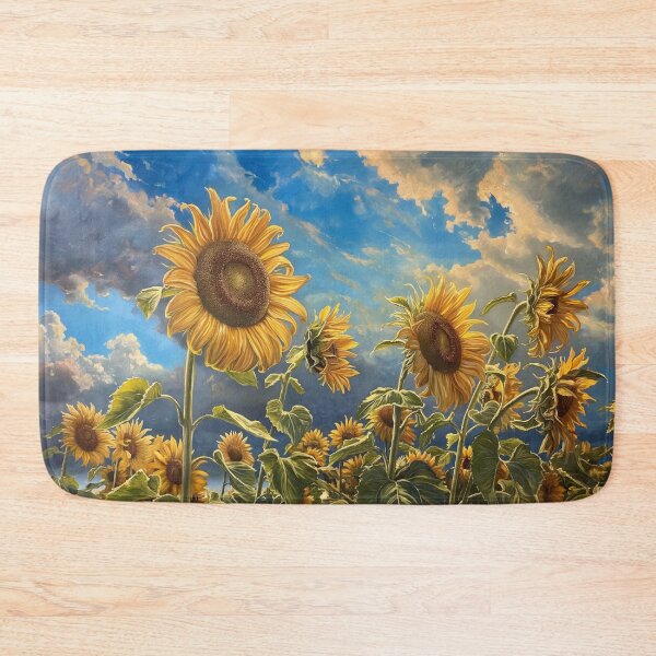 Item preview, Sunflowers on a Cloudy Day designed and sold by Hartbecke.