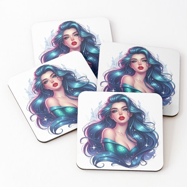 Item preview, Blue-Haired Beauty designed and sold by DelightWear.