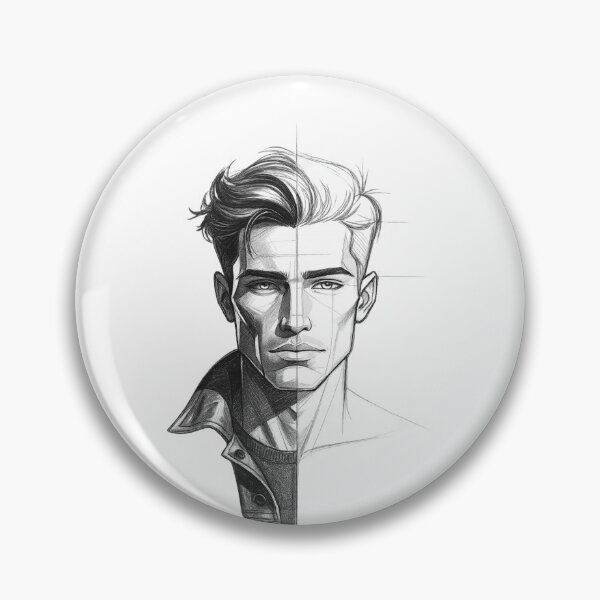 Item preview, Man as a sketch in pencil style designed and sold by point-of-sale.