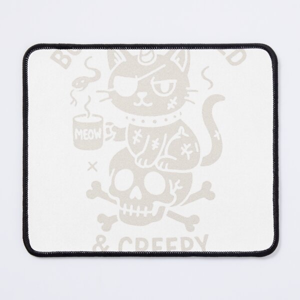 Item preview, Boo Cat-finated & Creepy – Skull Bath Unicorn Cat Classic T-Shirt designed and sold by inkfluenceart.