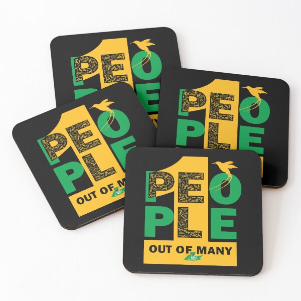 Item preview, Out of Many, One People - Black, Green, Gold designed and sold by Jiggy Creationz.