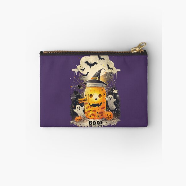 Item preview, Spooky Pumpkin Jar | Cute Haunted Halloween Magic designed and sold by Zentuary.