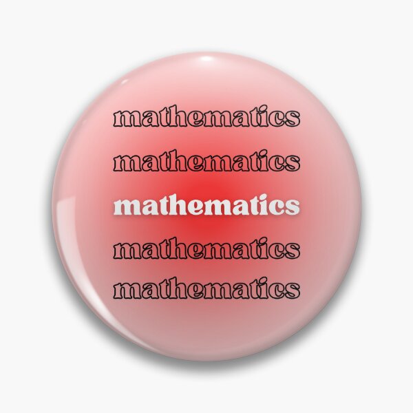 Item preview, Red Mathematics Gradient | Maths Aura designed and sold by Mawtini Collective.