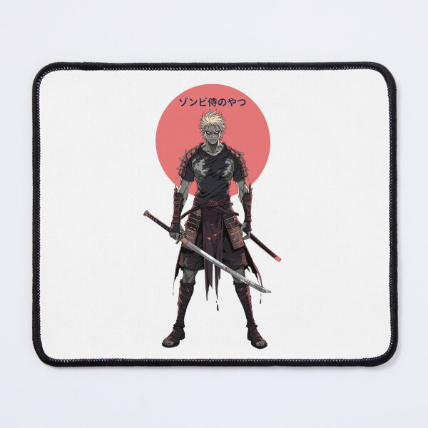 Item preview, Zombie Samurai Guy – Dark Anime Warrior designed and sold by BrightThreadBB.