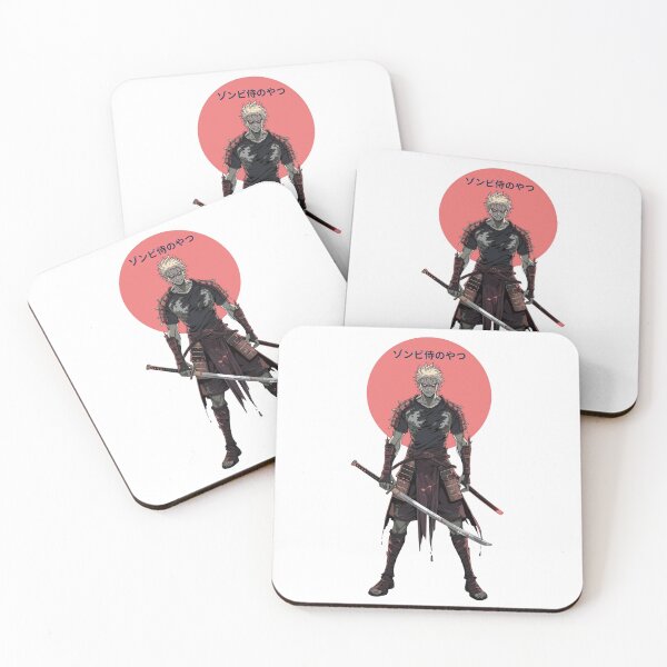 Item preview, Zombie Samurai Guy – Dark Anime Warrior designed and sold by BrightThreadBB.