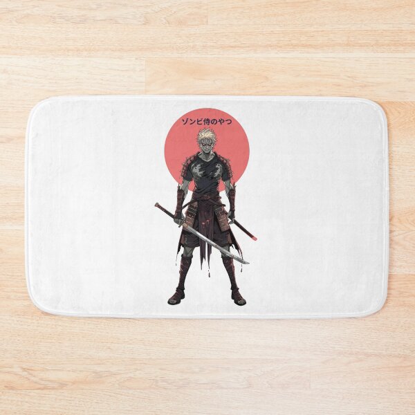 Item preview, Zombie Samurai Guy – Dark Anime Warrior designed and sold by BrightThreadBB.