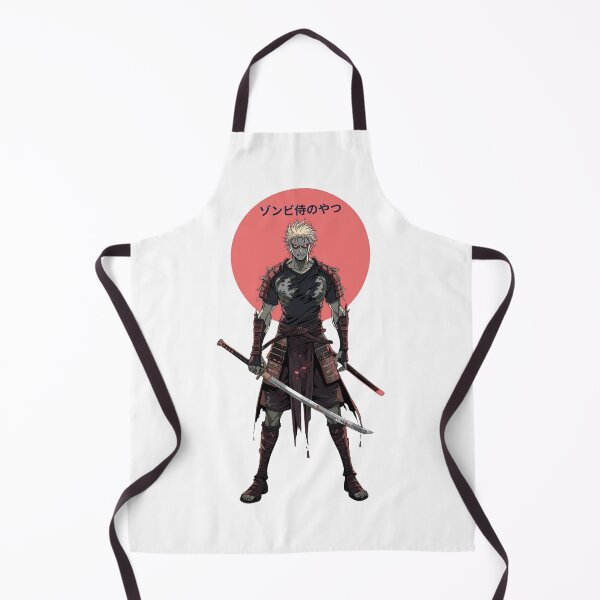 Item preview, Zombie Samurai Guy – Dark Anime Warrior designed and sold by BrightThreadBB.