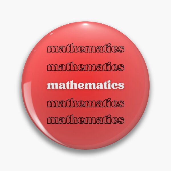 Item preview, Red Mathematics Solid | Maths Aura designed and sold by Mawtini Collective.