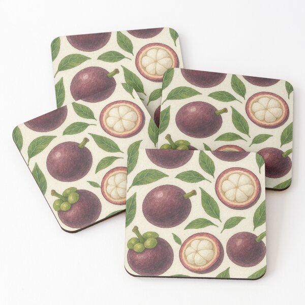Item preview, Natural mangosteen watercolor pattern textured paper designed and sold by cutsypatterns.