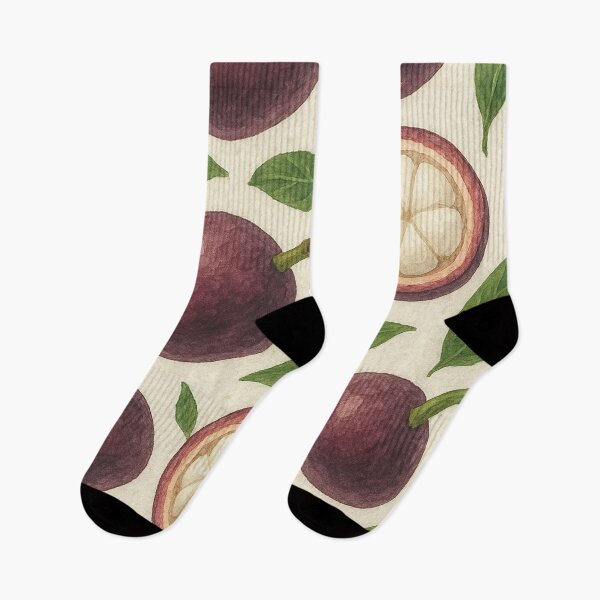 Item preview, Natural mangosteen watercolor pattern textured paper designed and sold by cutsypatterns.