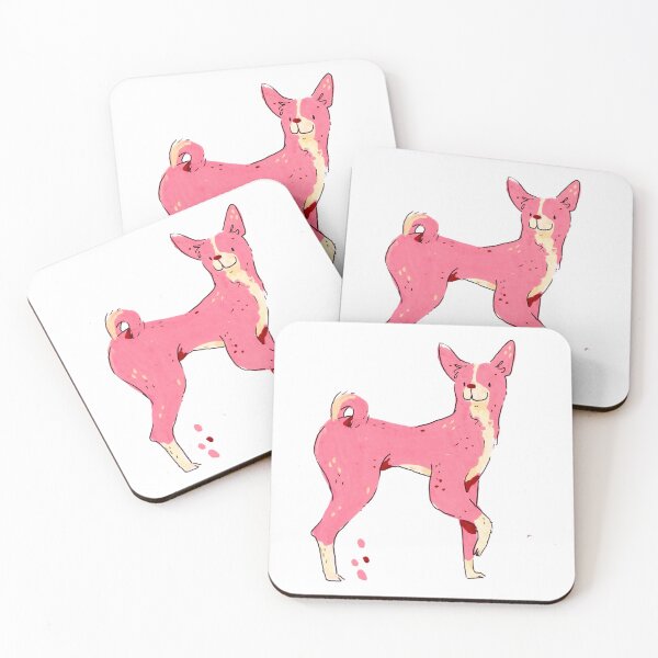 Item preview, Playful Pink Dog designed and sold by soffiesillus.