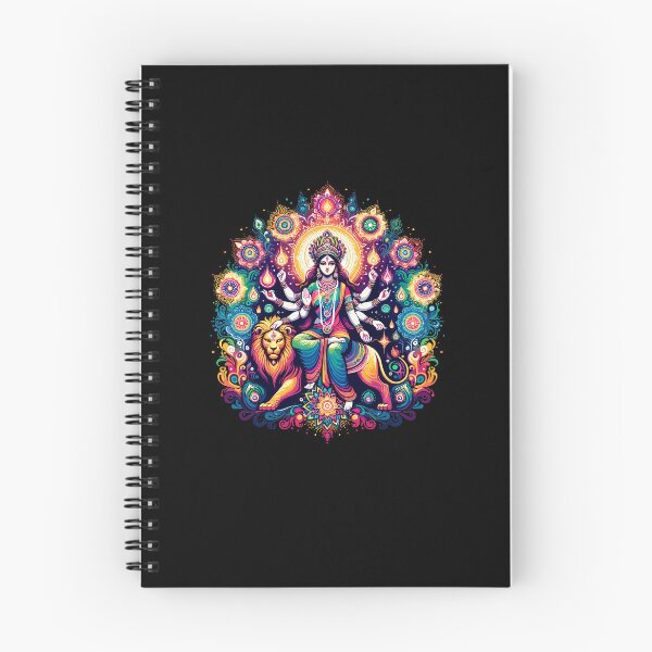 Item preview, Yoga Navratri devi, version 2a Godess Ma Durga face and Diwali Durga pooja rangoli design12 designed and sold by mndesignworx.