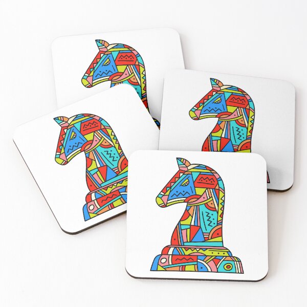 Item preview, Chess Knight Stylised Artistic Design designed and sold by missbobbit.