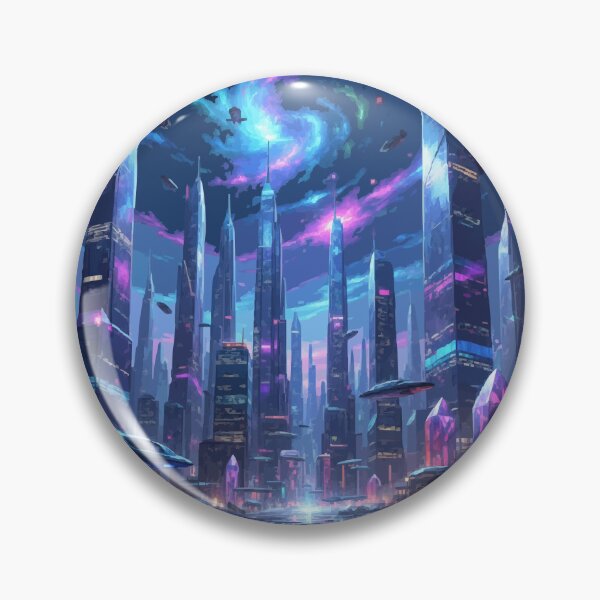 Item preview, Crystal Metropolis designed and sold by bb-15artstudio.