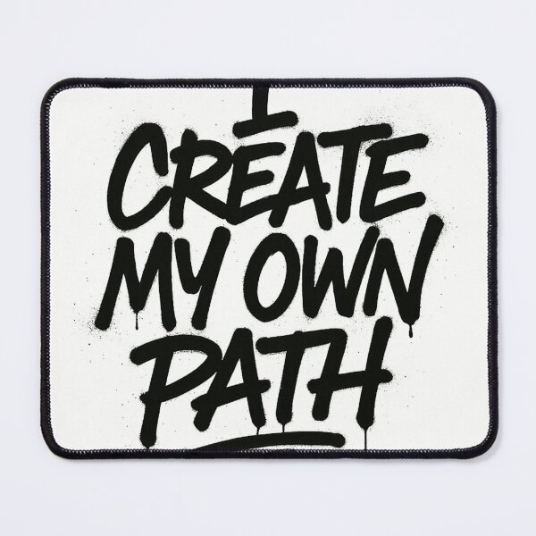 Item preview, Defiant Graffiti: I Create My Own Path designed and sold by Pratham0950r.
