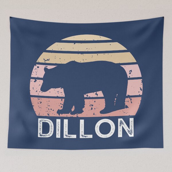 Item preview, Dillon Colorado Retro Bear designed and sold by Esskay Designs.