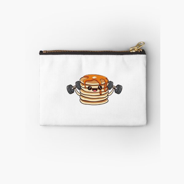 Item preview, Protein Pancake Weightlifting Funny Chibi Food Workout designed and sold by ColorSplash123.