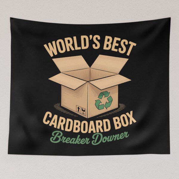 Item preview, Funny Cardboard Box Joke designed and sold by WalshDrawnLaugh.