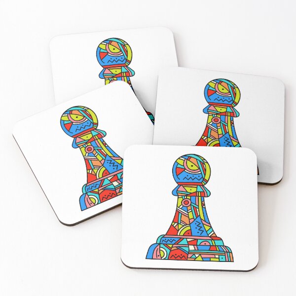 Item preview, Chess Pawn Stylised Artistic Design designed and sold by missbobbit.