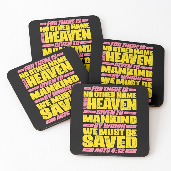 Item preview, Acts 4:12 Only Jesus Saves designed and sold by plushism.