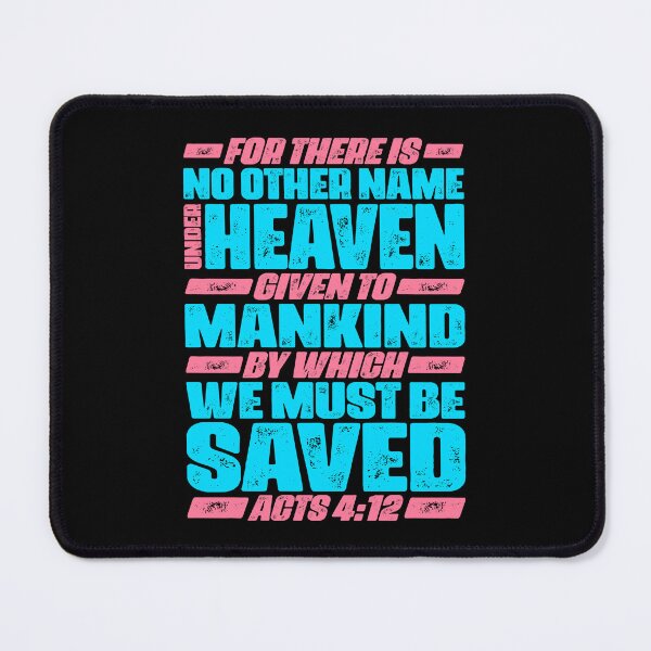 Item preview, Acts 4:12 Only Jesus Saves designed and sold by plushism.