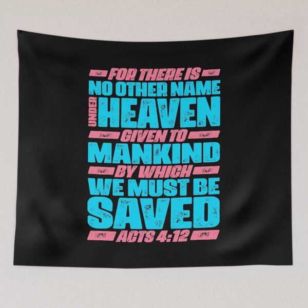 Item preview, Acts 4:12 Only Jesus Saves designed and sold by plushism.