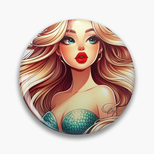 Item preview, Beautiful Blonde Mermaid Fantasy Art designed and sold by DelightWear.