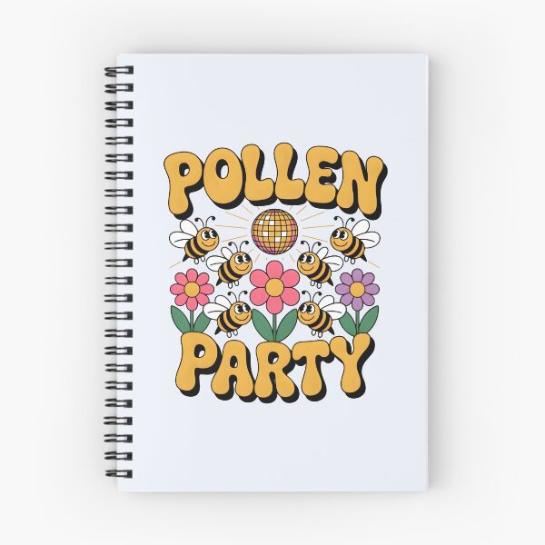 Item preview, Pollen Party – Fun Spring Design designed and sold by Jollys-ArtShop.