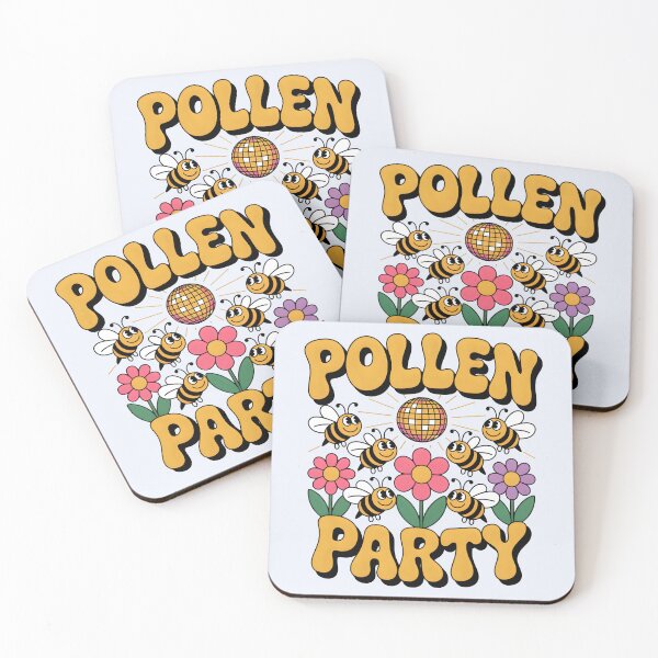 Item preview, Pollen Party – Fun Spring Design designed and sold by Jollys-ArtShop.