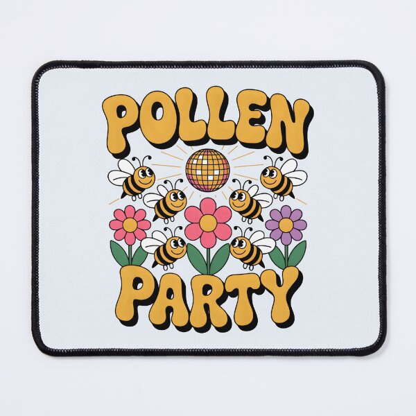 Item preview, Pollen Party – Fun Spring Design designed and sold by Jollys-ArtShop.