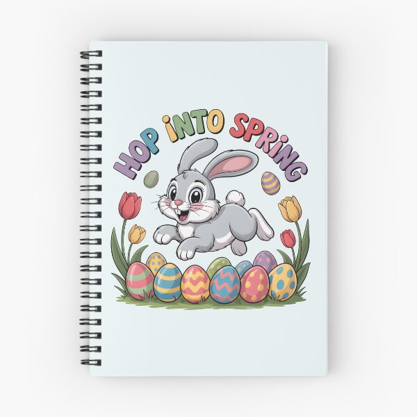 Item preview, Hop Into Spring – Playful Seasonal Design designed and sold by Jollys-ArtShop.