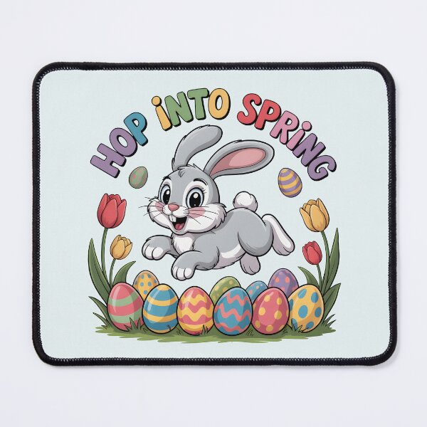 Item preview, Hop Into Spring – Playful Seasonal Design designed and sold by Jollys-ArtShop.